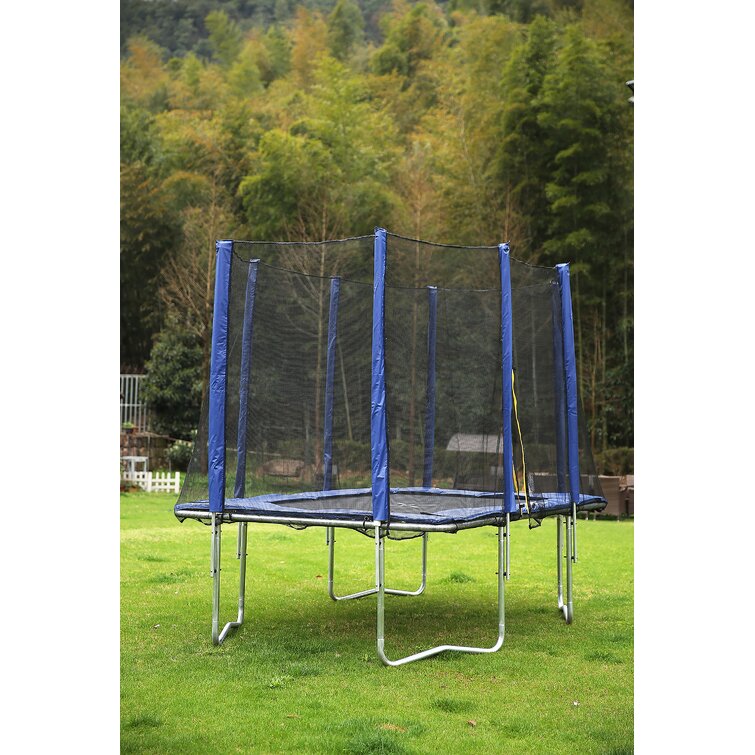 Super Jumper 7 x 10 Rectangle Trampoline with Safety Enclosure